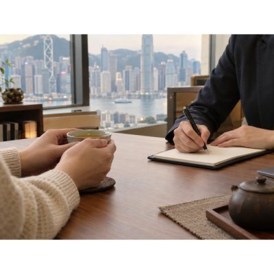 委託人同私家偵探進行初步諮詢